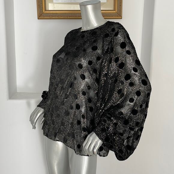 SAINT LAURENT PARIS BLACK TOP SIZE F42 - Picture 5 of 14